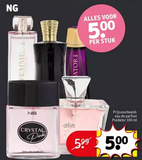 parfum aanbieding kruidvat